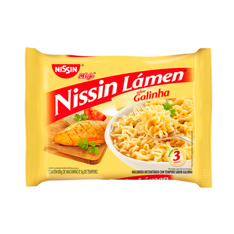 MASSA INSTANTÂNEA NISSIN GALINHA 85G
