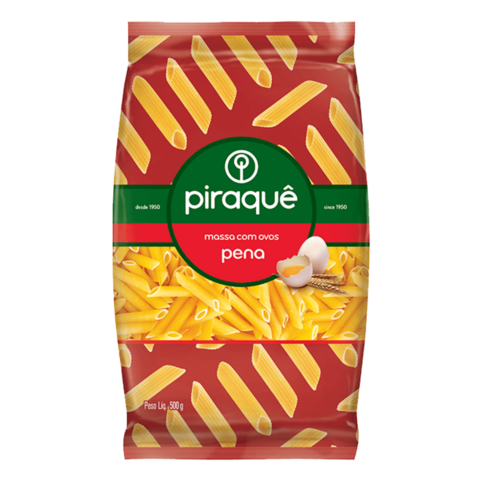 MACARRAO PIRAQUE OVOS 500G PENA