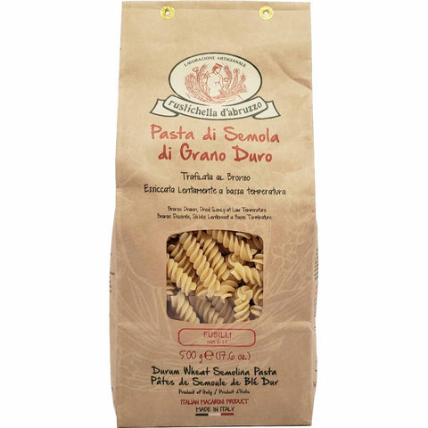 MACARRÃO RUSTICHELLA FUSILLI 500g