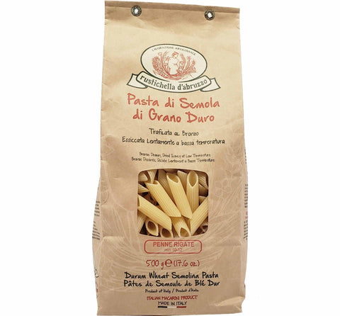 MACARRÃO RUSTICHELLA PENNE RIGATE 500g