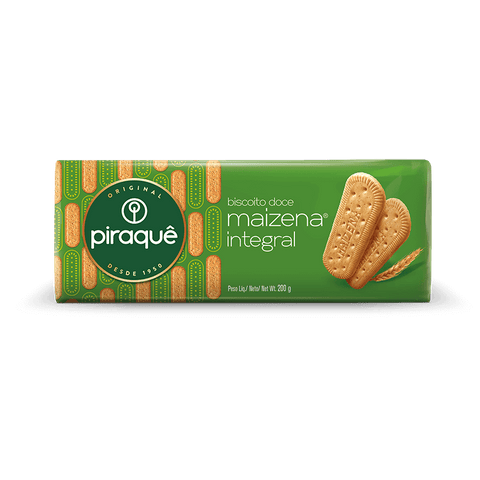 BISCOITO PIRAQUE MAIZENA INTEGRAL 175g