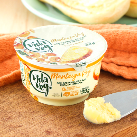 MANTEIGA DE CASTANHA CAJU VIDA VEG  170g