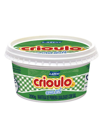 MANTEIGA CRIOULO C/SAL 200g