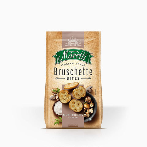 TORRADA MARETTI BRUSCHETTE 90g COGUMELOS CREM