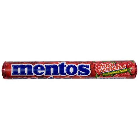 BALA MENTOS 38g FRUTAS VERMELHA