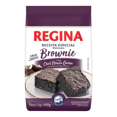 MISTURA PARA BOLO REGINA BROWNIE 400g