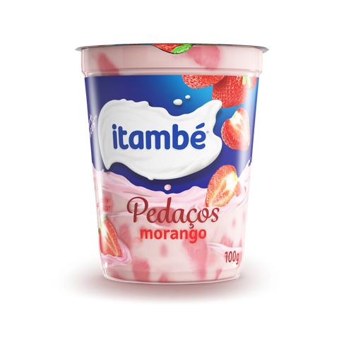IOGURTE ITAMBE PEDACOS MORANGO 100g