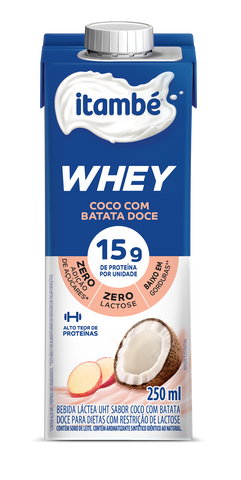 BEBIDA LACTEA ITAMBE WHEY 250ML COCO BATATA DOC