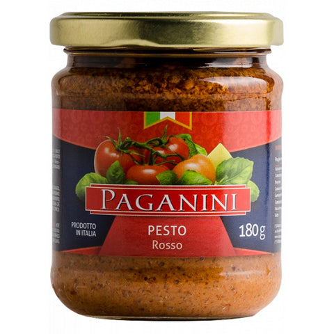 MOLHO PESTO PAGANINI PESTO ROSSO 180g