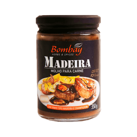 MOLHO MADEIRA BOMBAY 350g