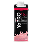 BEBIDA LACTEA DANONE YOPRO 15g MORANGO 250ml