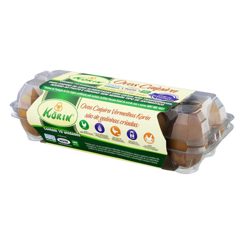 OVO CAIPIRA KORIN S/ TRANSGENICO C/10 UN