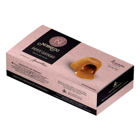 PETIT GATEAU NOBREDO C/2 120G DOCE DE LEITE