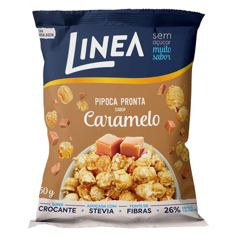 PIPOCA LINEA ZERO CARAMELO 50g