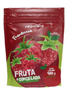 FRUTA CONGELADA POLPA NORTE FRAMBOESA 400g