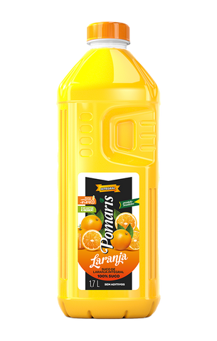 SUCO POMARIS INTEGRAL LARANJA PET 1,7L