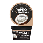 IOGURTE DANONE YOPRO 15g HIGH PROTEIN 1 COCO