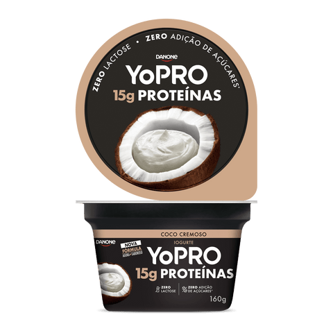 IOGURTE DANONE YOPRO 15g HIGH PROTEIN 1 COCO