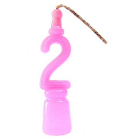 VELA DIAMANTE CANDY C/1 ROSA N2