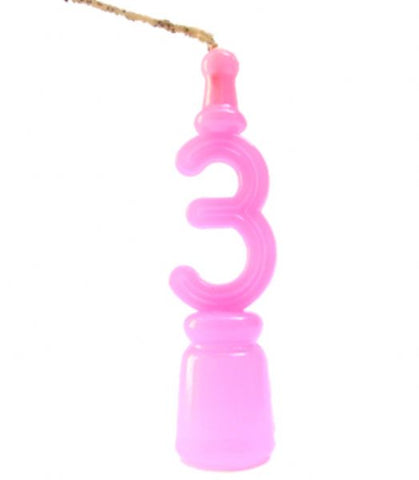 VELA DIAMANTE CANDY C/1 ROSA N3