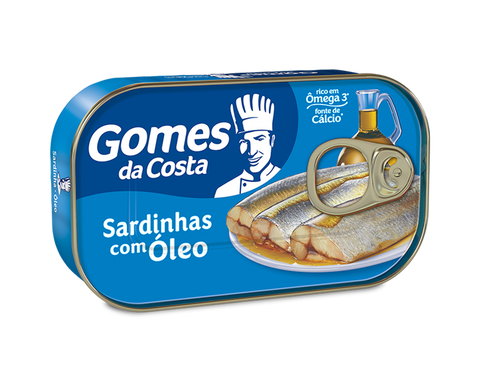 FILE SARDINHA GOMES DA COSTA 125g OLEO