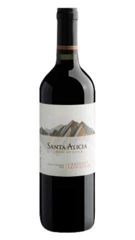 VINHO SANTA ALICIA CABERNET SAUVIGNON TINTO SECO  750ml