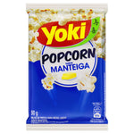 PIPOCA YOKI POPCORN MANTEIGA LIGHT 50g