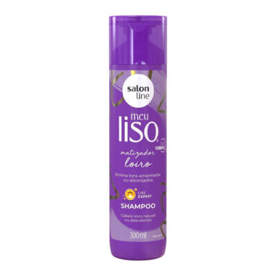 SHAMPOO SALON LINE MEU LISO 300ML MATIZADOR