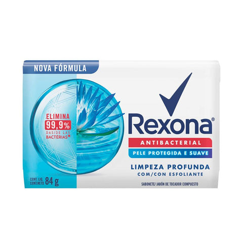 SABONETE REXONA ANTIBACTERIAL LIMPEZA PROFUNDA 84g