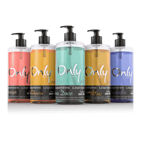 SABONETE LIQUIDO ONLY PARIS 500ml