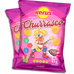 BISCOITO KERUS SALGADINHO CHURRASCO 43g