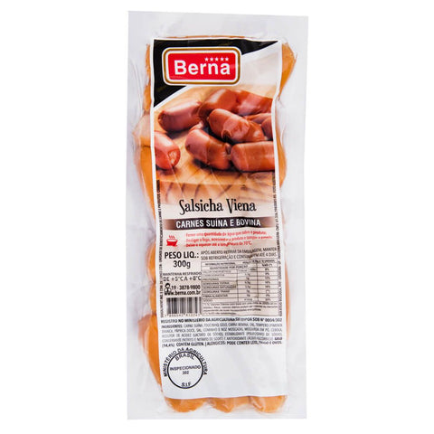 SALSICHA BERNA VIENA APERITIVO 300g