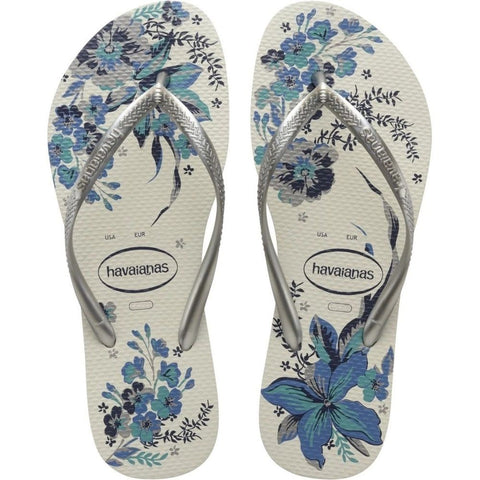 HAVAIANAS SLIM ORGANIC BRANCO/BRIGHT 35/36