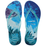 HAVAIANAS SLIM PAISAGE AZUL CEU 41/42
