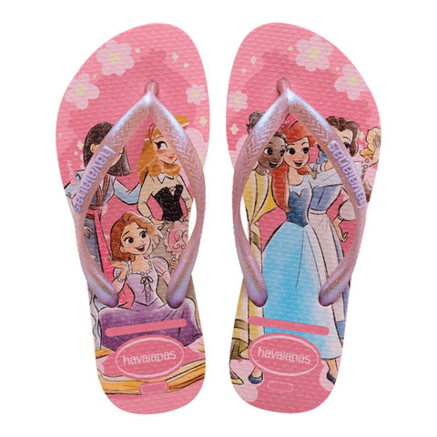 HAVAIANAS KIDS SLIM PRINCESS ROSA PEONIA 31/32