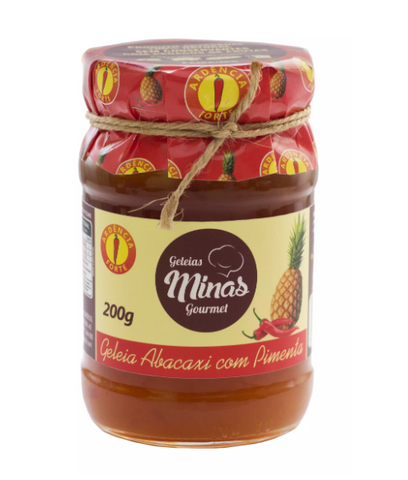 GELEIA MINAS GOURMET ABACAXI C/ PIMENTA 200g