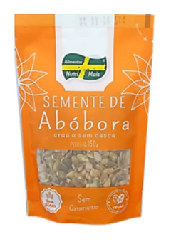 SEMENTE ABOBORA NUTRIMAIS 150G S/CASCA