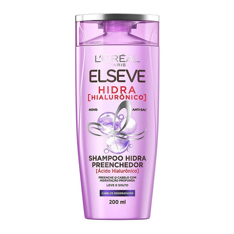 SHAMPOO ELSEVE HIDRA HIALURONICO PREENCHEDOR 200ml