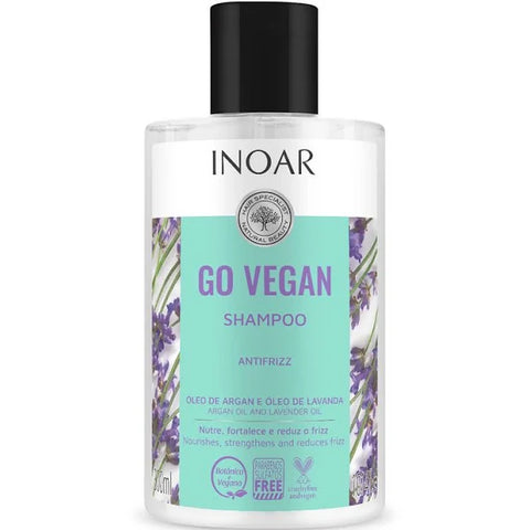 CONDICIONADOR INOAR GO VEGAN ANTIFRIZZ ARGAN LAVANDA 300ml