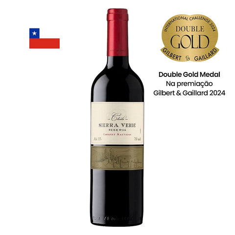 VINHO SIERRA VERDE CABERNET SUAVIGNON 750ml