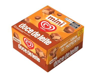 SORVETE KIBON MINI 92G DOCE DE LEITE