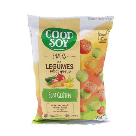 BISCOITO SNACK SOJA GOOD SOY 25G LEGUMES