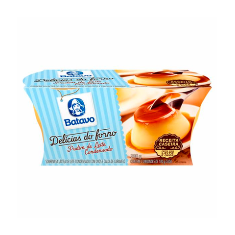 SOBREMESA BATAVO PUDIM 200G LEITE CONDENSAD