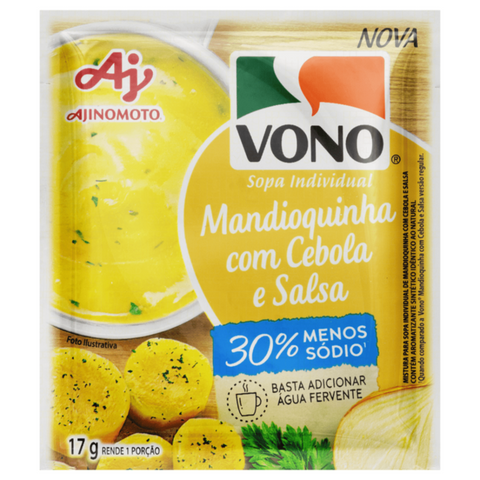 SOPA VONO 17G MANDIOQUINHA CEBOLA SALSA