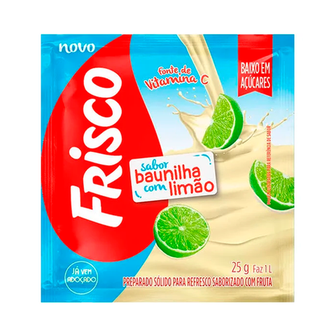 REFRESCO FRISCO BAUNILHA LIMAO 25g
