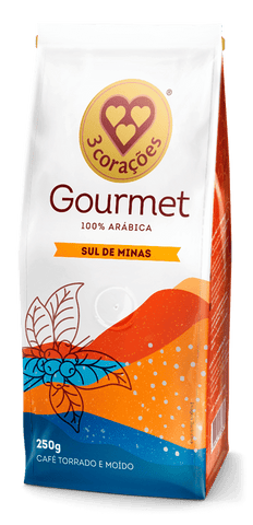 CAFE 3 CORACOES GOURMET SUL DE MINAS 250g
