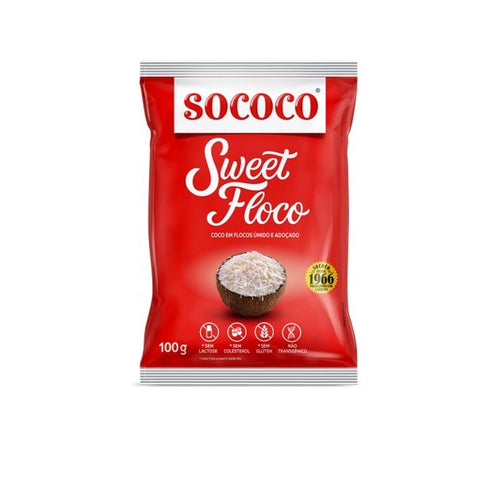 COCO RALADO SOCOCO SWEET FLOCOS 100G