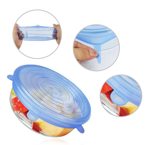 KIT TAMPAS SILICONE C/6