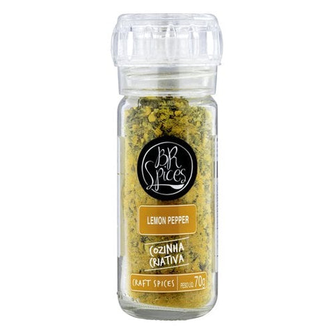 TEMPERO BR SPICES LEMON PEPPER 70G C/MOEDOR