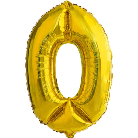 BALAO ALEGRIA FESTA METALIZADO DOURADO N0 C/1
